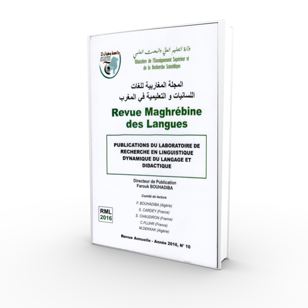 Revue Maghrébine des Langues